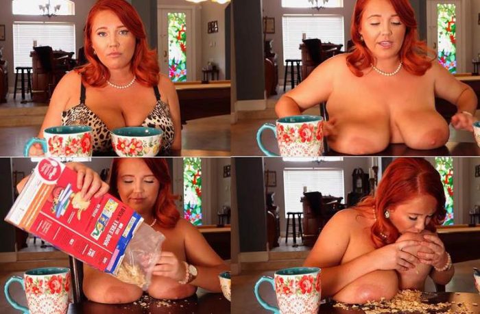 AnnabelleRogers – Breakfast With Mommy - Mommy`s tits on table FullHD 