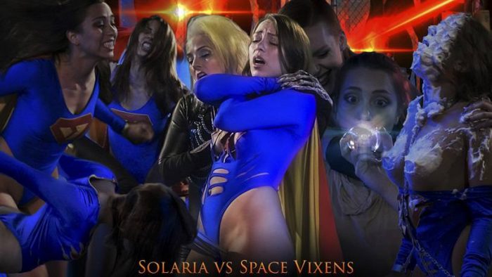  Coco and Belle Fatale Solaria vs Space Vixens from The Battle for Earth FullHD mp4