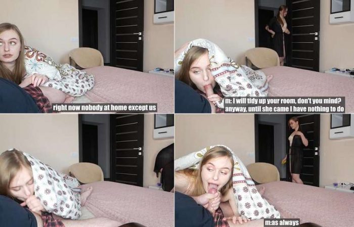 Step Sister Sucks my Dick While our Mom Clear Room Near - HotCumChallenge FullHD 1080p