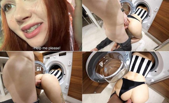  Purple_Bitch - My step sister stuck in a washing machine FullHD 1080p 