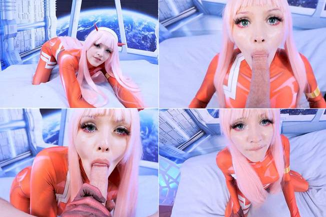  Canadian RainbowSlut - Zero Two Space Facial 4k 2160p