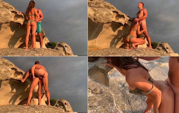 Mia Luxurious – Brother Filled Sisters Ass On A Wild Beach HD 720p