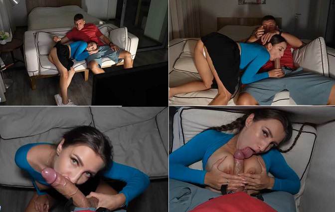 Rico Hugi, Kriss Kiss – woke up my stepsis with a dick in her throat FullHD 1080p